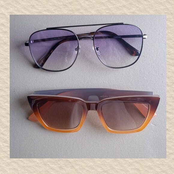 2 x sunglasses | The Latest Scoop - Picture 1 of 4